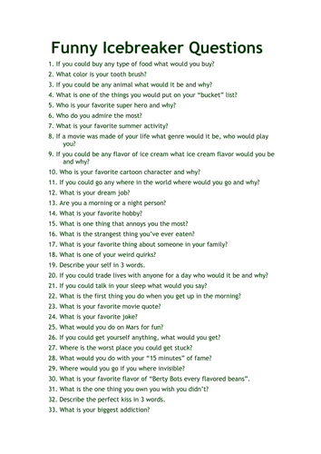 Fun Questions To Ask In Online Dating