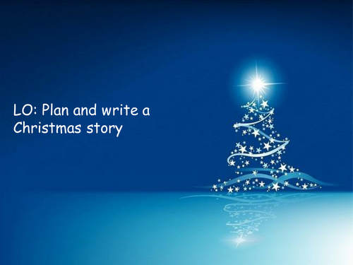 Writing a christmas story