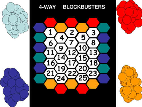 4 way blockbuster game