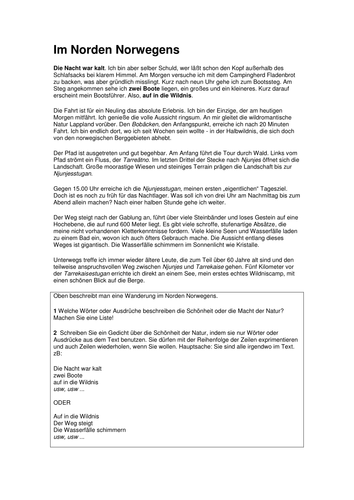 Eine Wanderung im Norden Norwegens