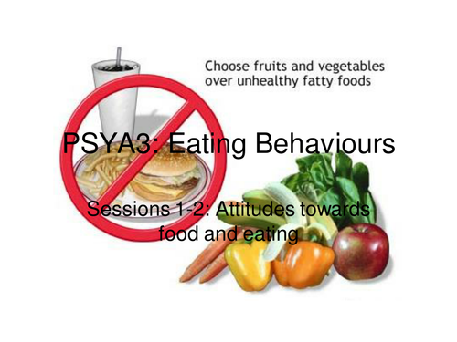Power point on attitudes to eating