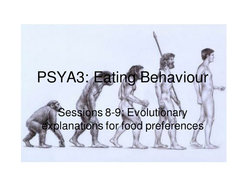 Powerpoint on Food preferences