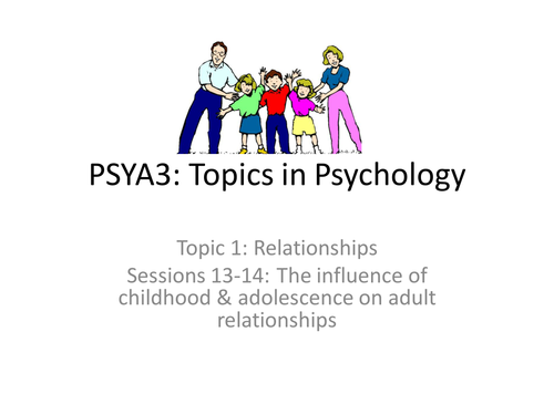 Power point on childhood relationships