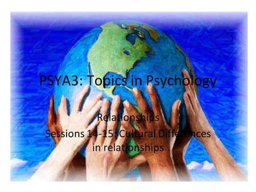 Power point on cultural differences