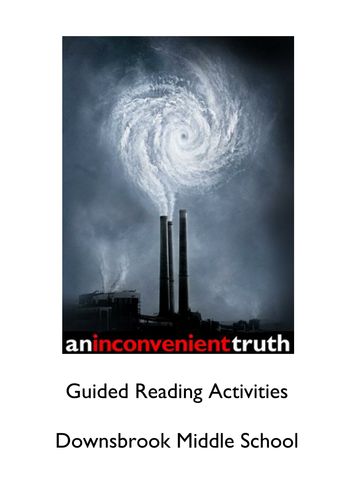 Guided Reading Booklet for 'An Inconvenient Truth'