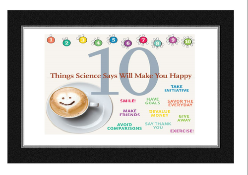 10 things science says will make you happy