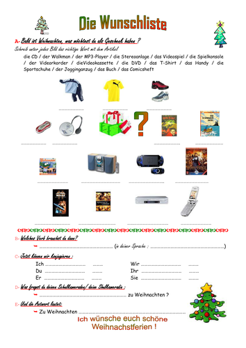 Die Wunschliste
