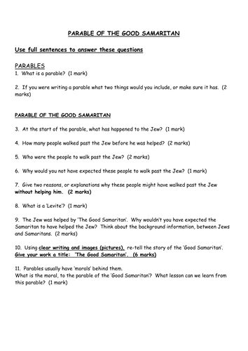 Good Samaritan test