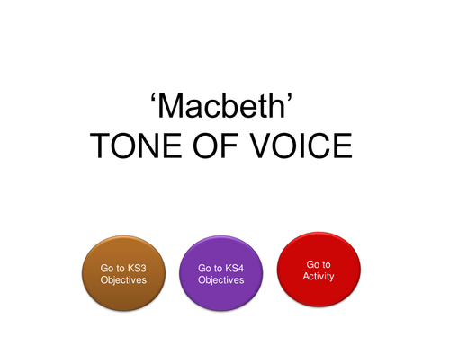 Macbeth Language Analysis