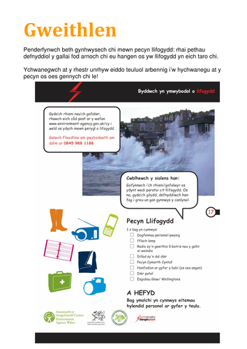 Llifogydd yng Nghymru