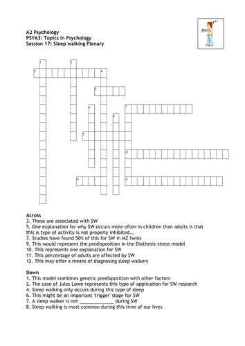 plenary on sleep walking