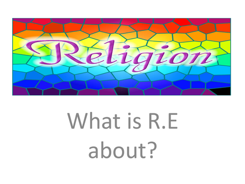 An introduction to R.E: what is R.E about?