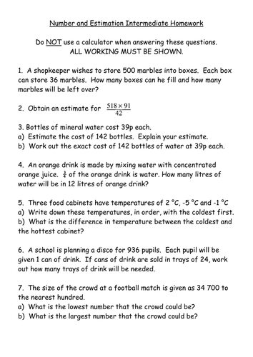 for rounding math grade worksheets 4 and Estimation Worksheet by KS3 Maths Rounding â€“
