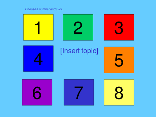 8 Way Thinking / Multiple Intelligences