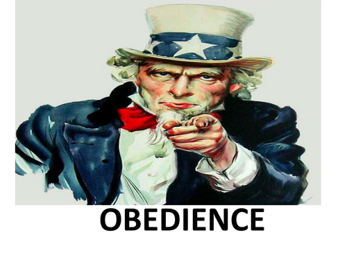 Power point on why we dont obey