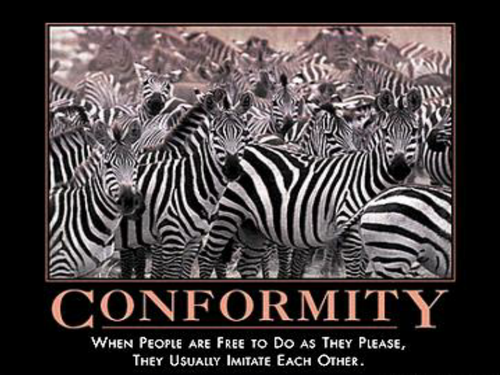 Power point on why people conform