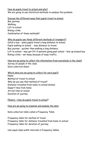 KS4 Worksheet – HD Survey and group data