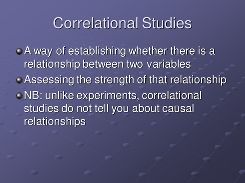 Power point on correlation