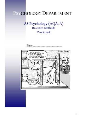 Research Methods Booklet 3