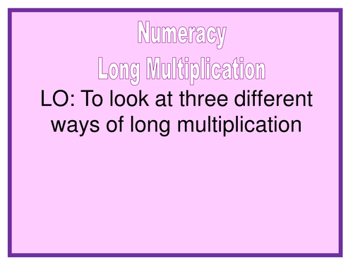 Numeracy for Y11 Form Time