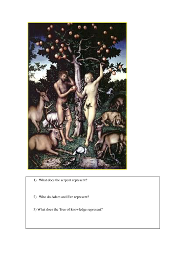 The Fall - Adam and Eve