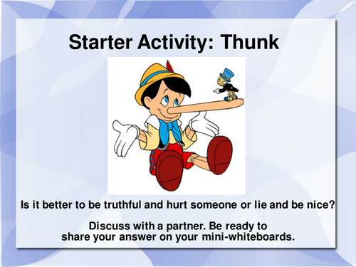 THUNK - based on lies and truth