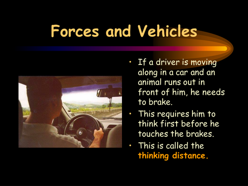 Forces and vehicles