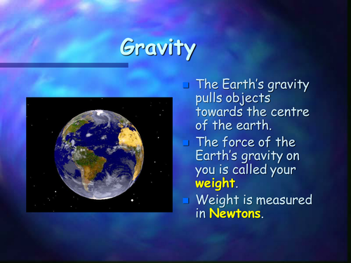 hypothesis about gravity