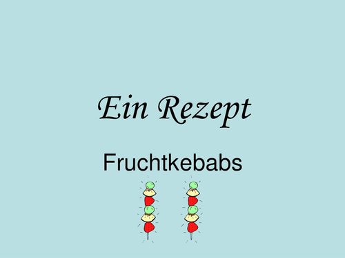 Ein Rezept