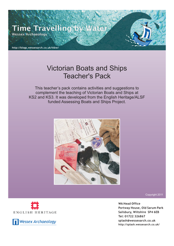 Victorian Boats and Ships Teacher's Pack