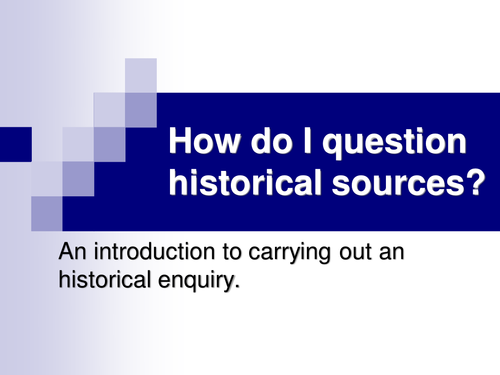 Henry VIII  - Historical Enquiry