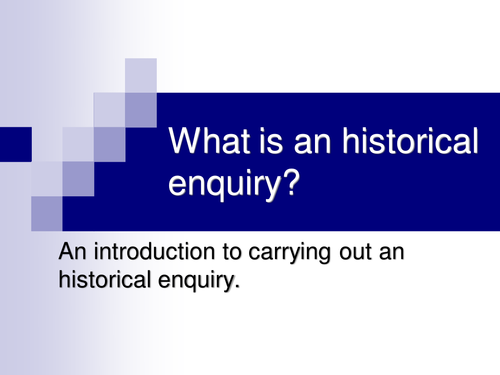 Tryweryn - Historical Enquiry Skills