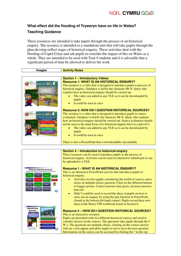 Tryweryn - Source Evaluation Tutorial