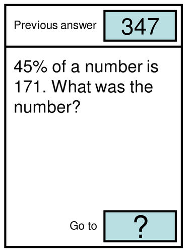 Maths powerpoints: Percentages assessment L5