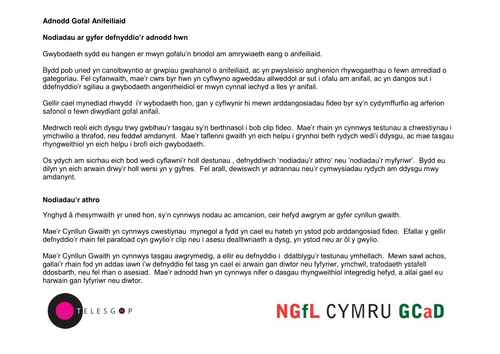 Gofalu am anifeiliaid bach