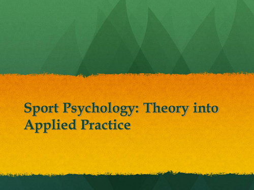 The Sport Psychology Network