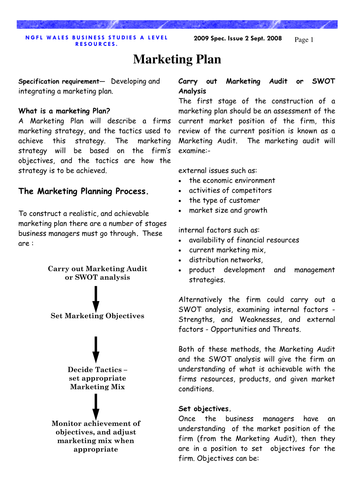 Unit BS4: Business Strategy and Practice Marketing