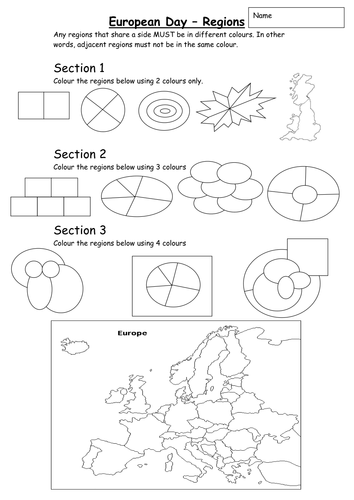 European Day Activity - regions