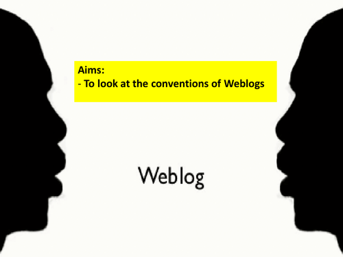 Writing Weblogs