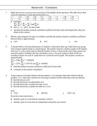 s1 HW Correlation without coding