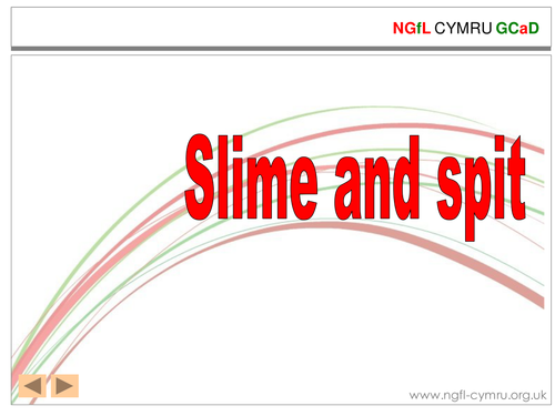 Phonic Skills Activities Slime and Spit