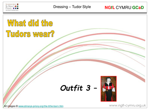 Detecting the past - Tudors: Clothing activity