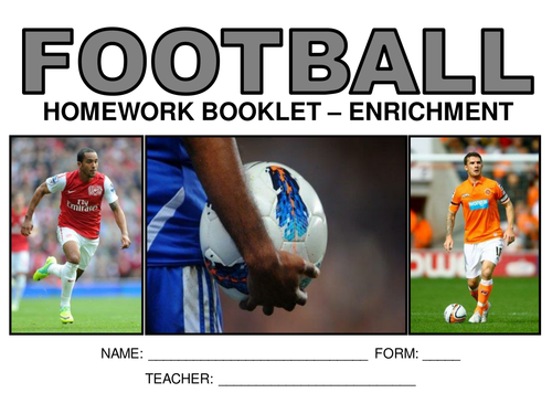 HOMEWORK BOOKLETS (AFL Tasks)