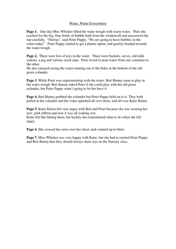 Little Turtle - Water, Water Everywhere book