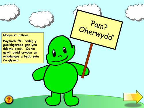 Crwban Bach - Pam Oherwydd