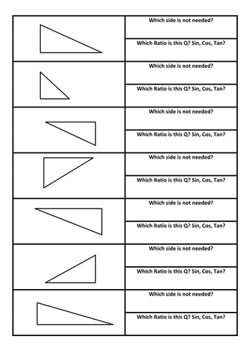 Trigonometry ratio Quiz Quiz Trade KAGAN