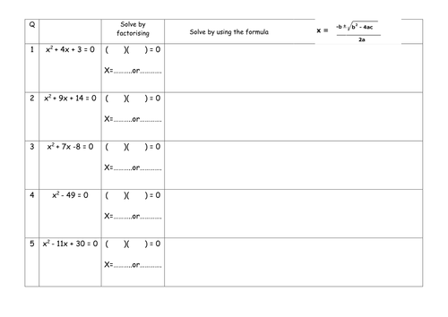 worksheet-for-solving-quadratics-teaching-resources