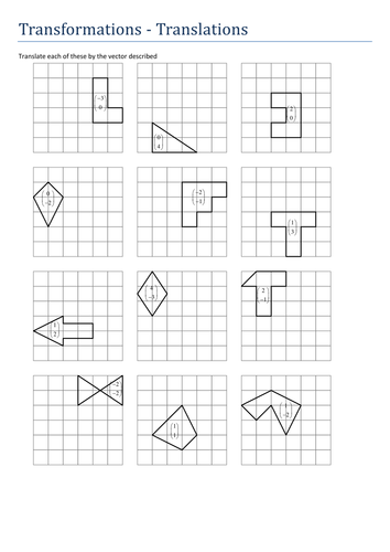 ks3 worksheet Lesson Powerpoint GCSE  tes Maths: Transformations. time