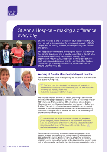 St Ann's Hospice Case Study