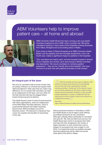 ABM Voluntary Workforce Case Study